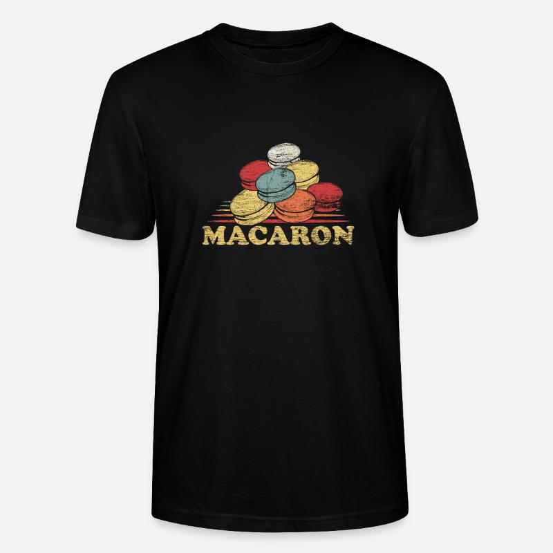 Macaron - Stanley/Stella Unisex Bio-T-Shirt CRAFTER - Schwarz