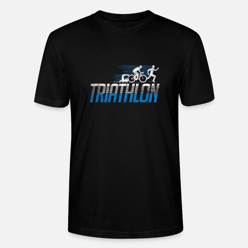 Triathlon - Stanley/Stella Unisex Bio-T-Shirt CRAFTER - Schwarz