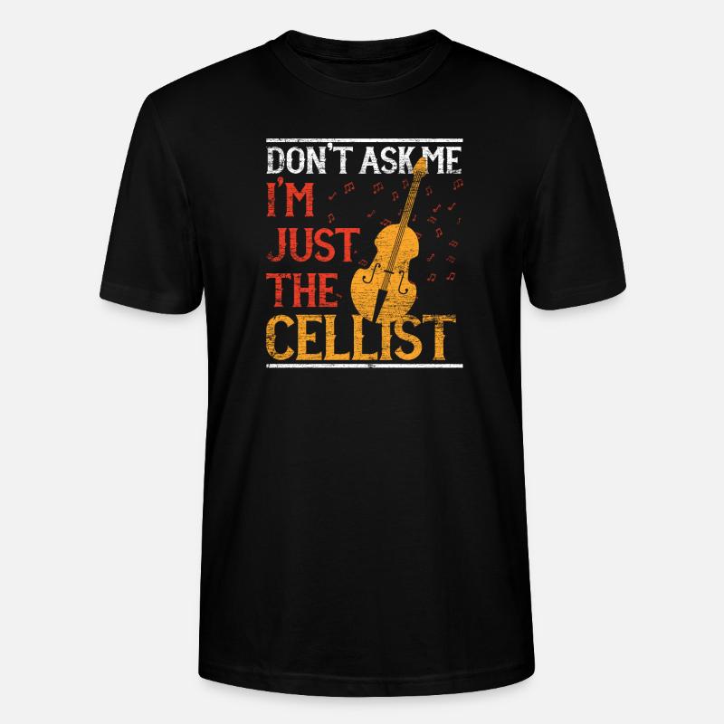 Cello Orchester - Stanley/Stella Unisex Bio-T-Shirt CRAFTER - Schwarz