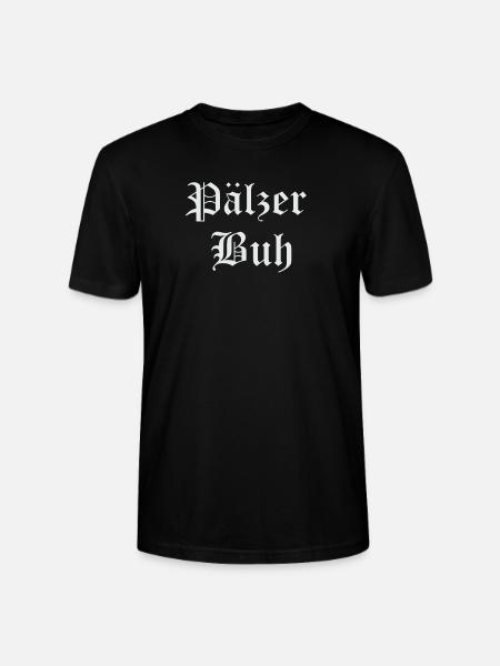 Pälzer Buh / Palz / Pfalz / Pfälzer - Stanley/Stella Unisex Bio-T-Shirt CRAFTER - Schwarz