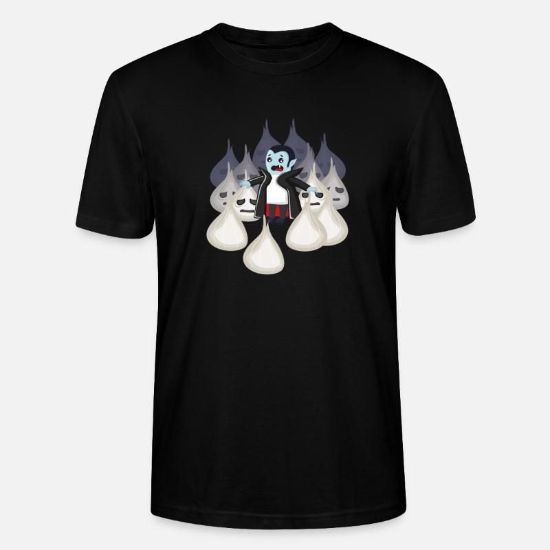 Vampire encerclé par l’ail - T-shirt bio CRAFTER Stanley Stella Unisexe - noir
