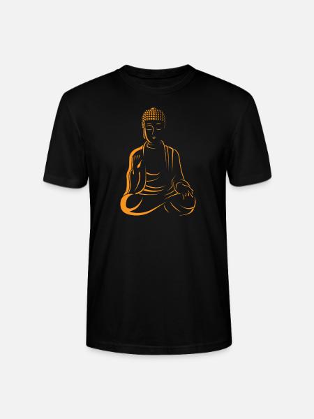Buddha Protection Buddha Protection - Stanley/Stella CRAFTER Unisex Organic T-Shirt - black