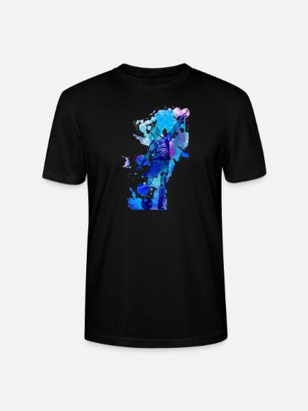 Soccer - Stanley/Stella CRAFTER Unisex Organic T-Shirt - black