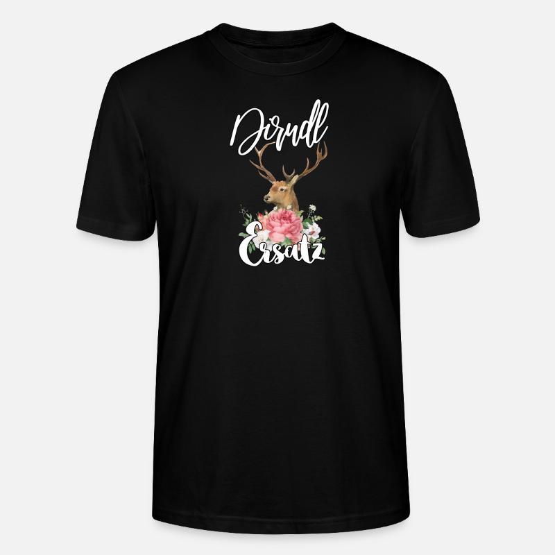 Remplacement de Dirndl - T-shirt bio CRAFTER Stanley Stella Unisexe - noir