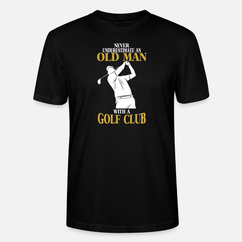 Chemise de golfeur - T-shirt bio CRAFTER Stanley Stella Unisexe - noir