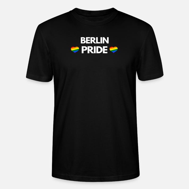 Berlin Pride CSD Berlin - Stanley/Stella CRAFTER Unisex Organic T-Shirt - black