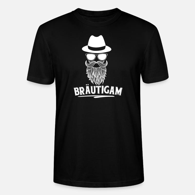 Bräutigam - Stanley/Stella Unisex Bio-T-Shirt CRAFTER - Schwarz