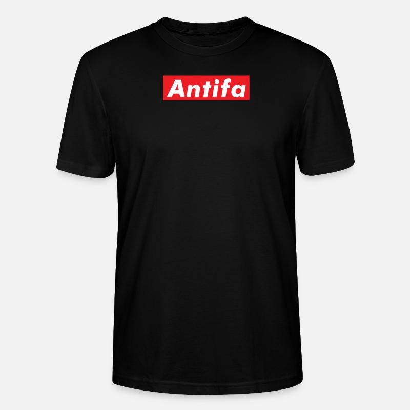 Antifa - antiracisme et résistance antifasciste - T-shirt bio CRAFTER Stanley Stella Unisexe - noir