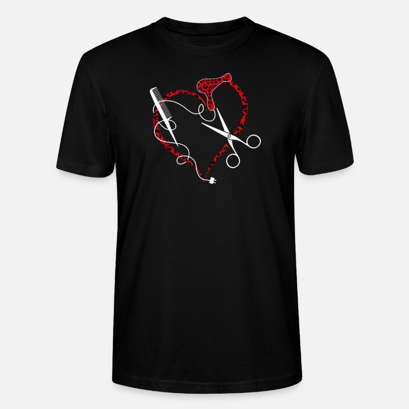 Maître coiffeur - T-shirt bio CRAFTER Stanley Stella Unisexe - noir