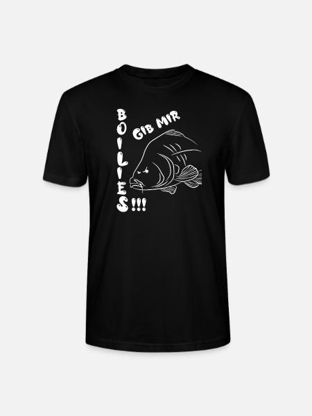 Carp angler boilies carp - Stanley/Stella CRAFTER Unisex Organic T-Shirt - black