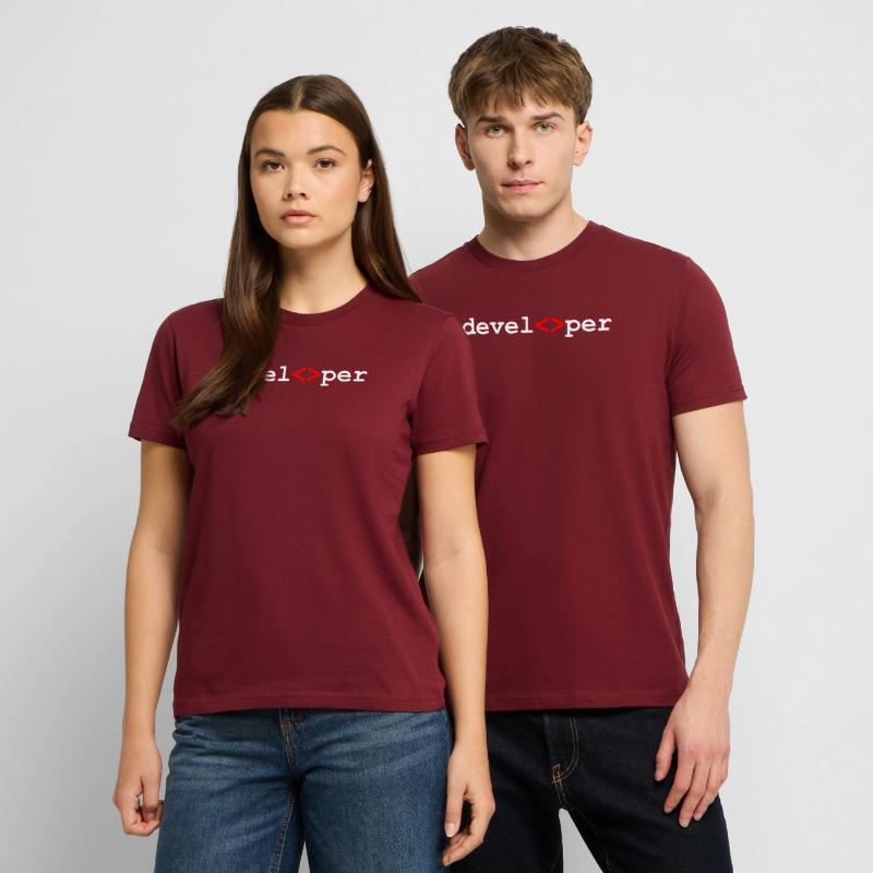 Developer developer programmer Stanley/Stella CRAFTER Unisex Organic T-Shirt