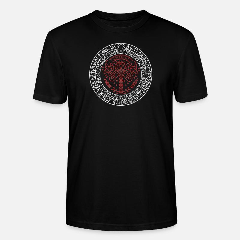 yggdrassil - Stanley/Stella Unisex Bio-T-Shirt CRAFTER - Schwarz