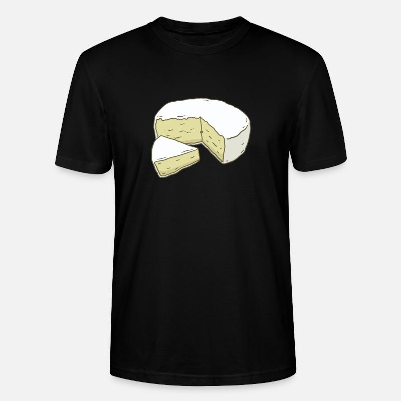 Brie Käse - Stanley/Stella Unisex Bio-T-Shirt CRAFTER - Schwarz