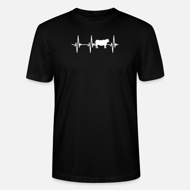 beef lover - Stanley/Stella Unisex Bio-T-Shirt CRAFTER - Schwarz
