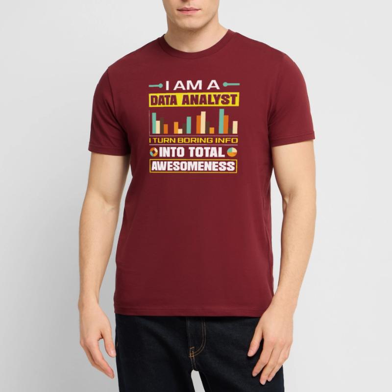Data Analysis Data Technology Lustiger Stanley/Stella CRAFTER Unisex Organic T-Shirt