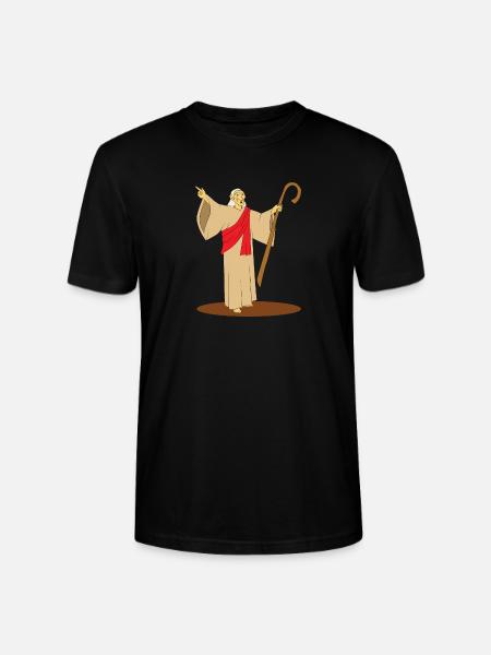 Vololo Priest - Stanley/Stella CRAFTER Unisex Organic T-Shirt - black