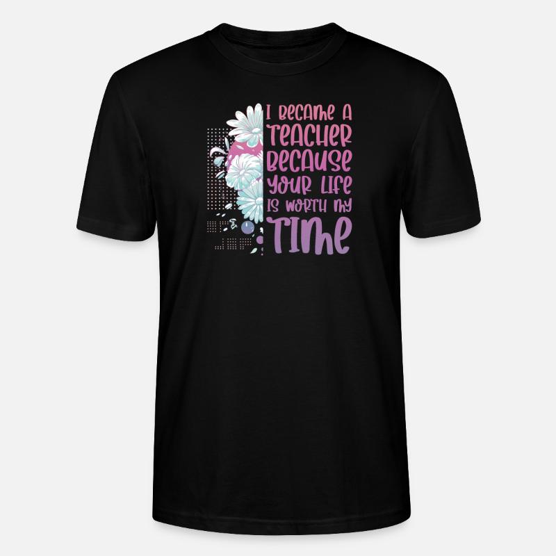 Lehrerin - Stanley/Stella Unisex Bio-T-Shirt CRAFTER - Schwarz