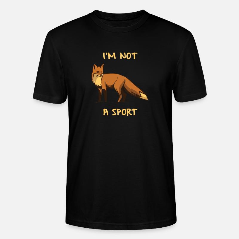 Fuchs Tierschutz - Stanley/Stella Unisex Bio-T-Shirt CRAFTER - Schwarz