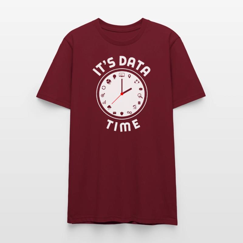 Data Engineering Data Analytics It's Data Time Stanley/Stella CRAFTER Unisex Organic T-Shirt