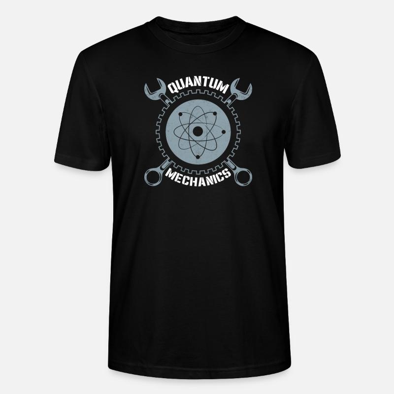Quantum Mechanics Quantum Physics Technology - Stanley/Stella CRAFTER Unisex Organic T-Shirt - black