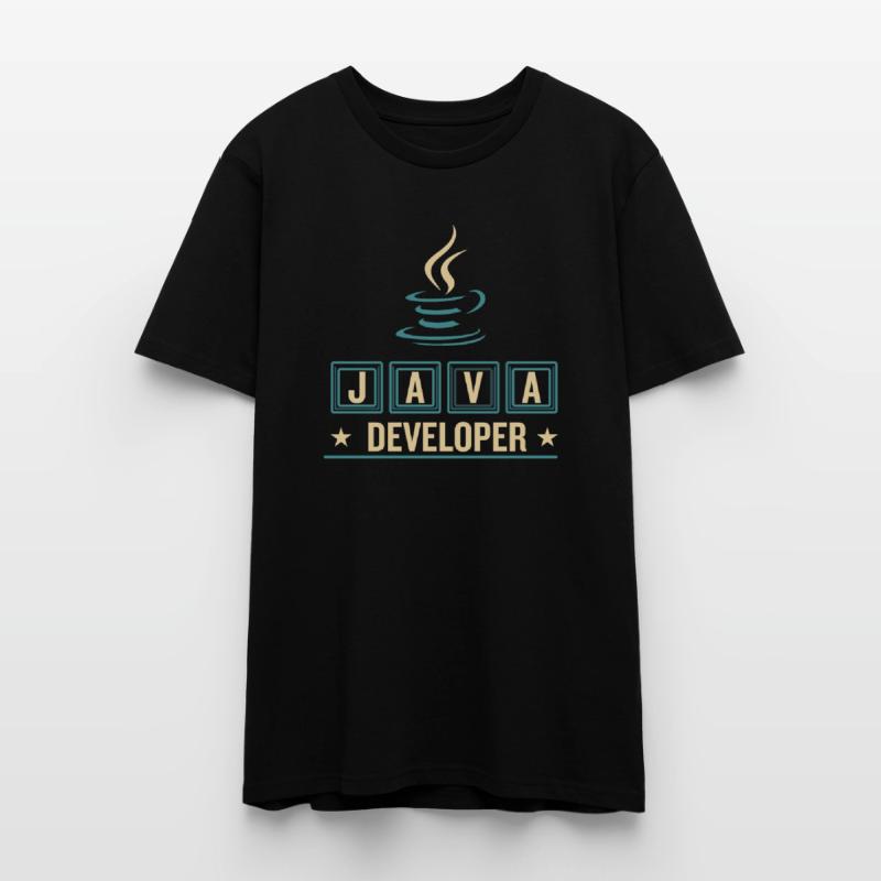 Java Developer Coffee Kaffee Stanley/Stella CRAFTER Unisex Organic T-Shirt