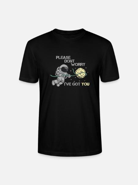 Space Weltraum - Stanley/Stella Unisex Bio-T-Shirt CRAFTER - Schwarz