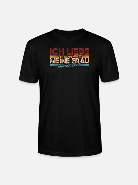 Tauchen Taucher - Stanley/Stella Unisex Bio-T-Shirt CRAFTER - Schwarz
