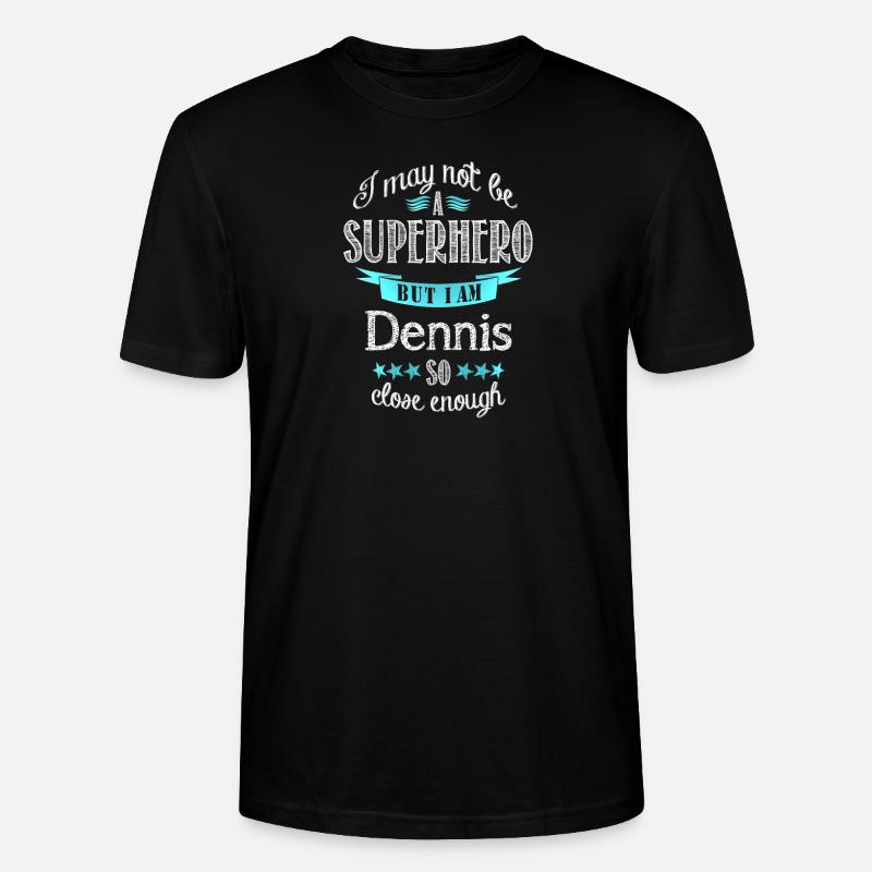 Dennis - Stanley/Stella Unisex Bio-T-Shirt CRAFTER - Schwarz
