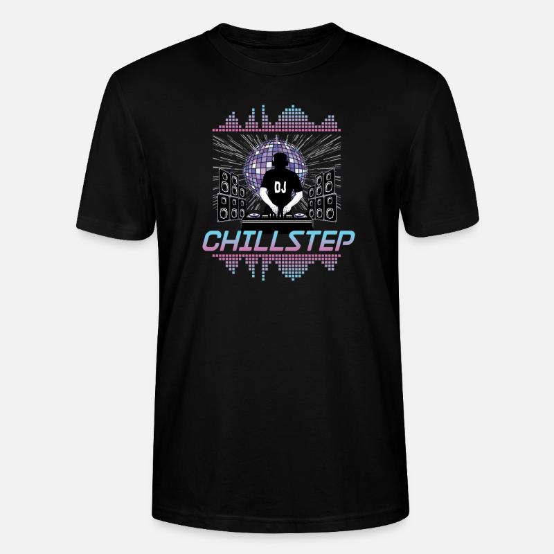 Chillstep Musique Electro Musique - T-shirt bio CRAFTER Stanley Stella Unisexe - noir