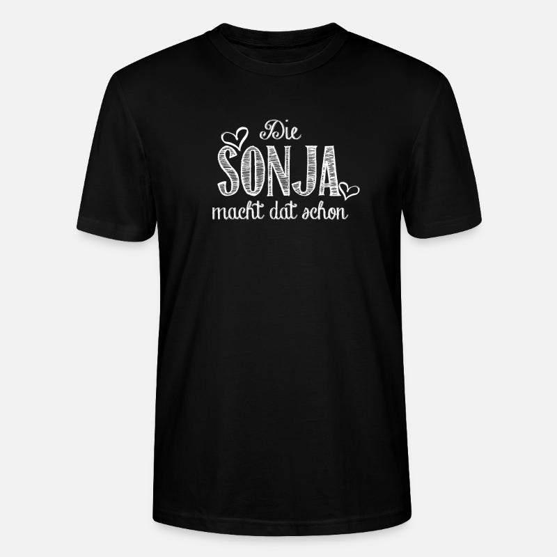 sonja - Stanley/Stella Unisex Bio-T-Shirt CRAFTER - Schwarz