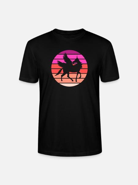 Pegasus - Stanley/Stella Unisex Bio-T-Shirt CRAFTER - Schwarz