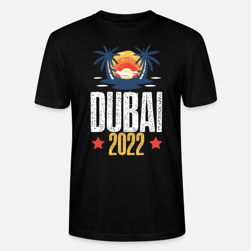 Dubai 2022 - Stanley/Stella Unisex Bio-T-Shirt CRAFTER - Schwarz