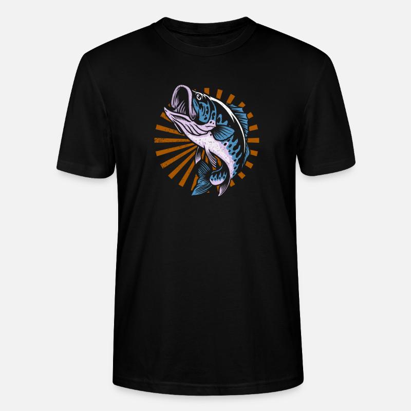 Thunfisch - Stanley/Stella Unisex Bio-T-Shirt CRAFTER - Schwarz