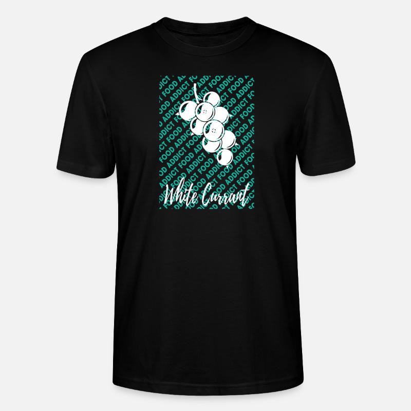 White Currant - Stanley/Stella Unisex Bio-T-Shirt CRAFTER - Schwarz