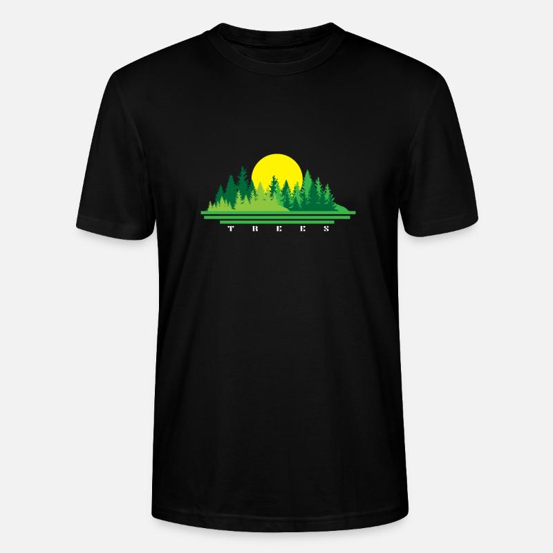 Baum - Stanley/Stella Unisex Bio-T-Shirt CRAFTER - Schwarz