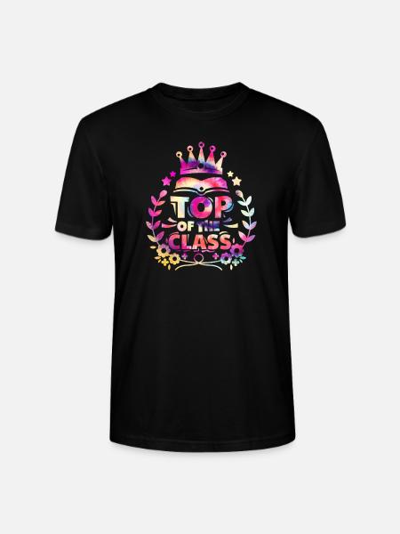Klassenbester Zurück zur Schule - Stanley/Stella Unisex Bio-T-Shirt CRAFTER - Schwarz