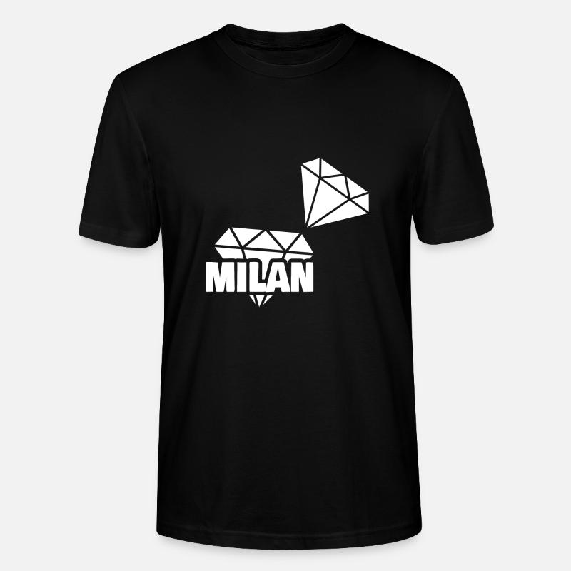 Milan comme précieuse - T-shirt bio CRAFTER Stanley Stella Unisexe - noir