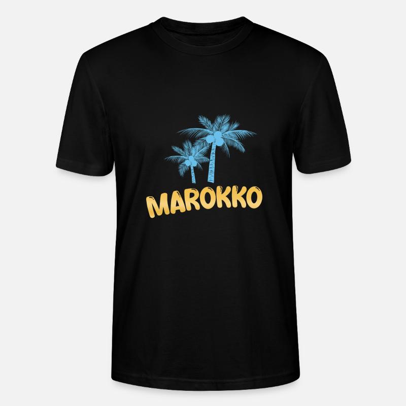 Maroc comme Maroc - T-shirt bio CRAFTER Stanley Stella Unisexe - noir