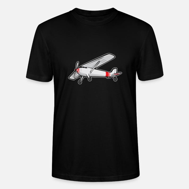 Modèle d’avion télécommandé - T-shirt bio CRAFTER Stanley Stella Unisexe - noir