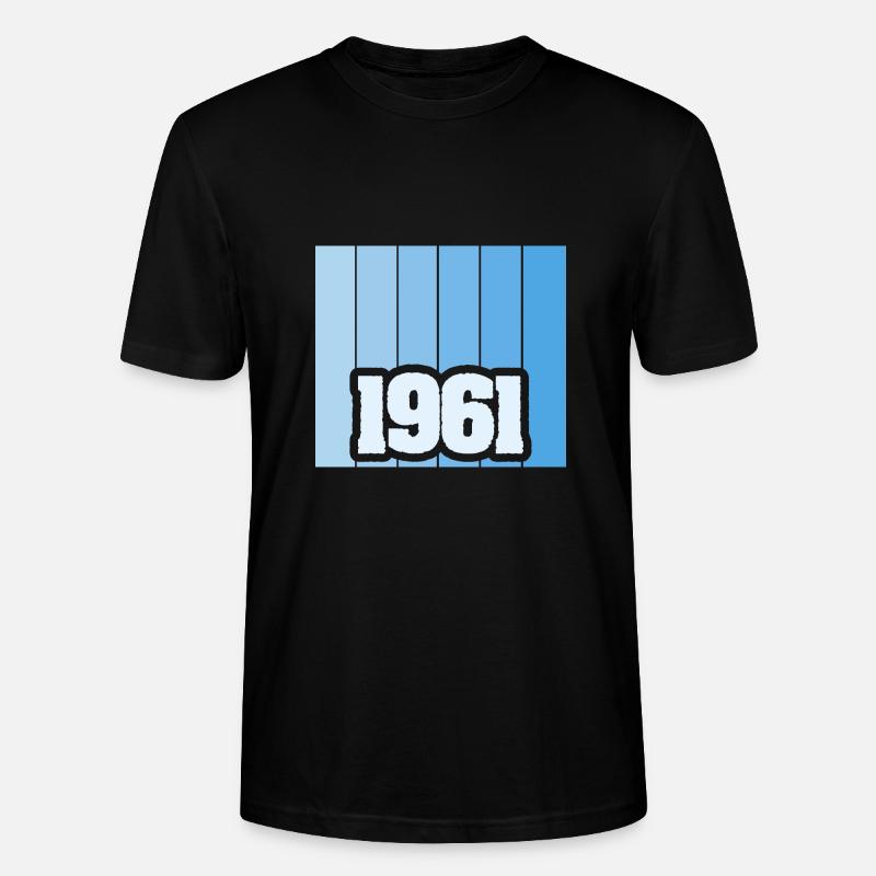 1961 - T-shirt bio CRAFTER Stanley Stella Unisexe - noir