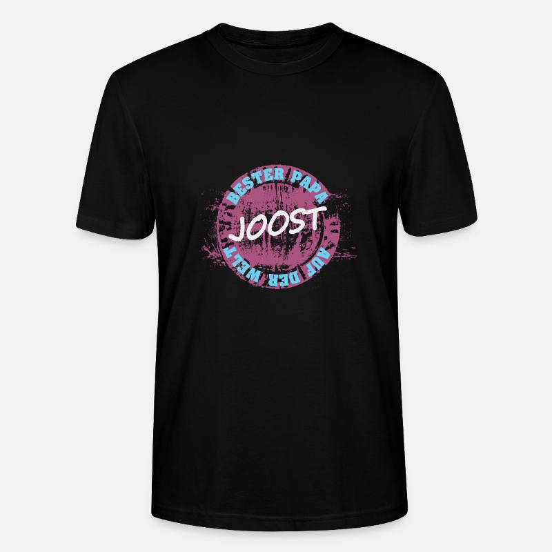 Joost - Stanley/Stella Unisex Bio-T-Shirt CRAFTER - Schwarz