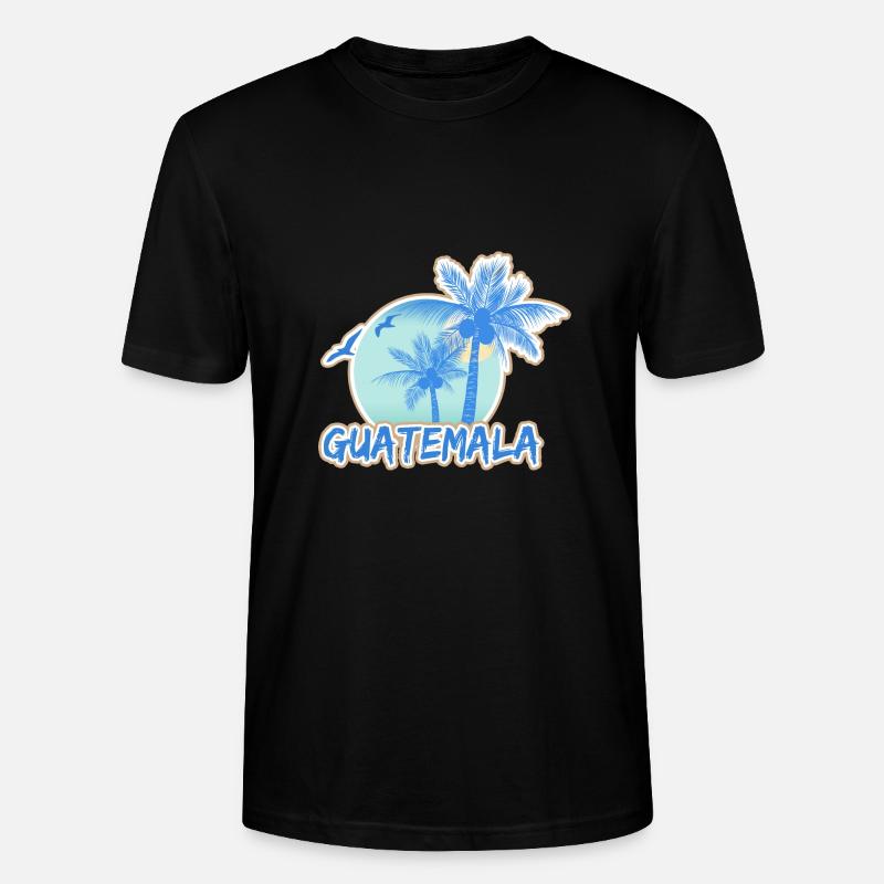 Urlaub Guatemala - Stanley/Stella Unisex Bio-T-Shirt CRAFTER - Schwarz