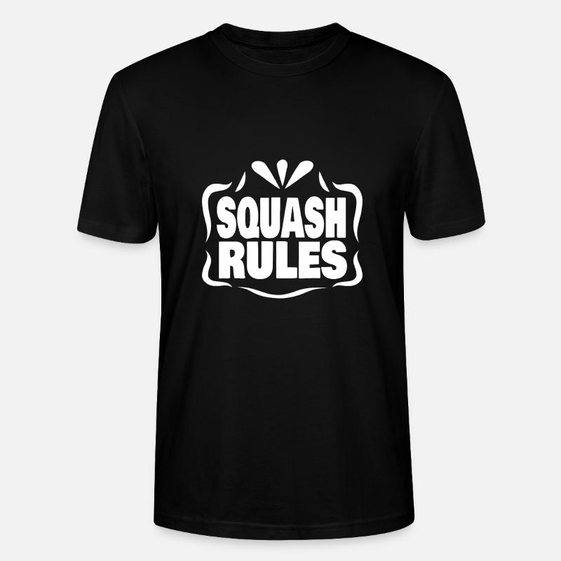 Squash Squash - Stanley/Stella Unisex Bio-T-Shirt CRAFTER - Schwarz