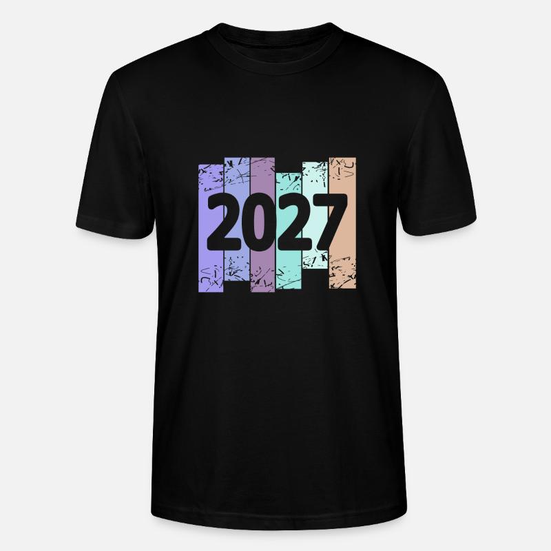 2027 - Stanley/Stella Unisex Bio-T-Shirt CRAFTER - Schwarz