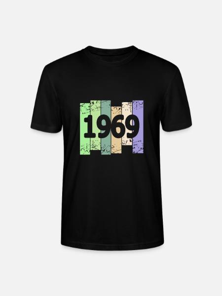 Artwork 1969 - Stanley/Stella CRAFTER Unisex Organic T-Shirt - black
