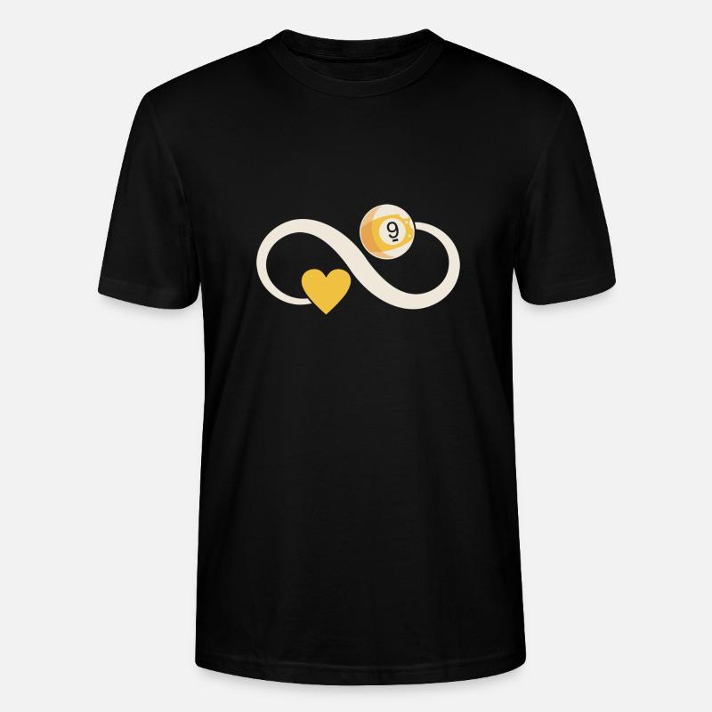 Snooker Pool Billard - Stanley/Stella Unisex Bio-T-Shirt CRAFTER - Schwarz