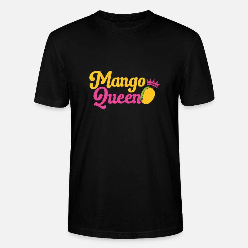 Mango Frucht Mango - Stanley/Stella Unisex Bio-T-Shirt CRAFTER - Schwarz