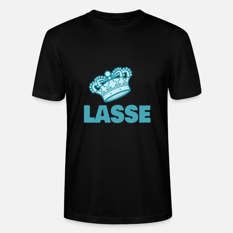Lasse - Stanley/Stella Unisex Bio-T-Shirt CRAFTER - Schwarz