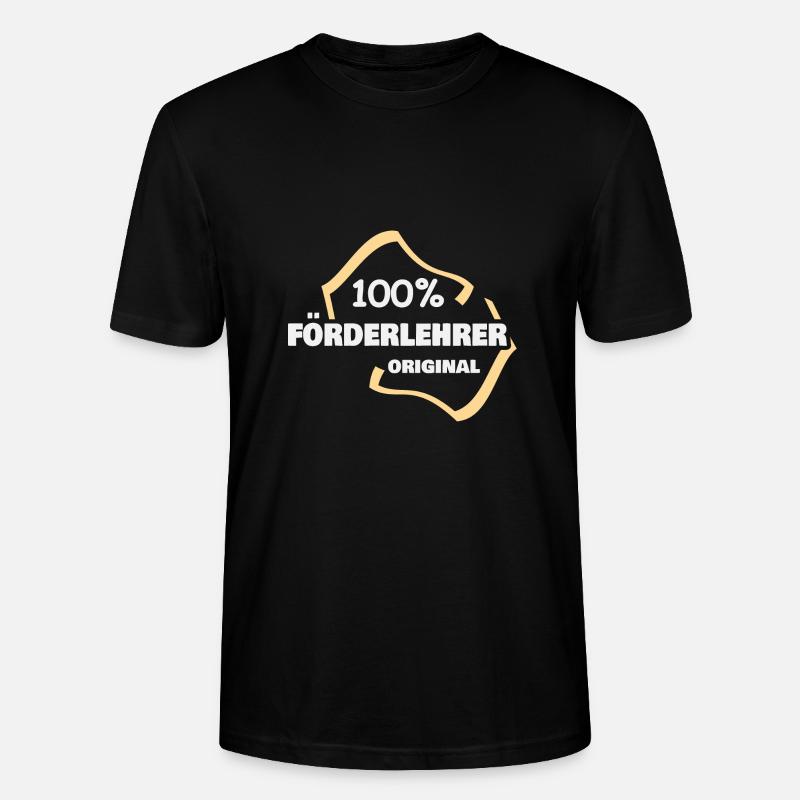 Profession : Enseignant spécialisé - T-shirt bio CRAFTER Stanley Stella Unisexe - noir