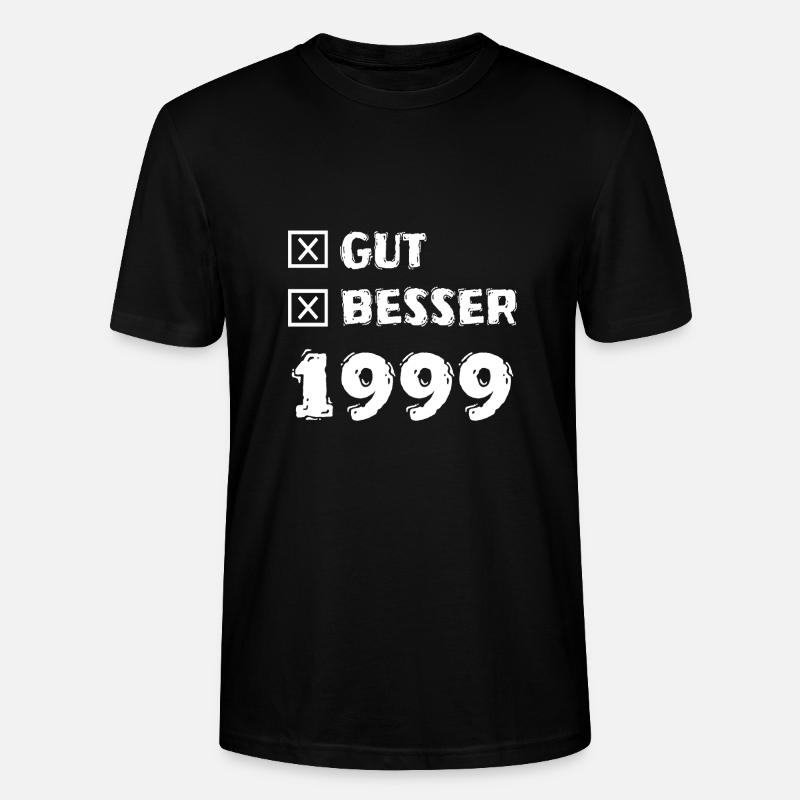 1999 - Stanley/Stella Unisex Bio-T-Shirt CRAFTER - Schwarz
